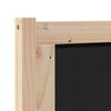vidaXL Tête de lit Autre Marron 75 cm Bois massif en pin