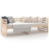 vidaXL Lit de jour sans matelas 80x200 cm bois de pin massif