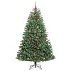 vidaXL Sapin de No&euml;l Artificiel &agrave; Branches Articul&eacute;es Vert 180 cm