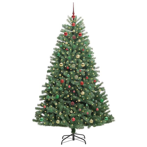 vidaXL Sapin de No&euml;l Artificiel &agrave; Branches Articul&eacute;es Vert 180 cm