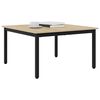 vidaXL Table basse Sonoma 80 x 80 x 45 cm Bois d'ing&eacute;nierie
