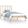 vidaXL Cadre de lit sans matelas bois de pin massif 90x190 cm