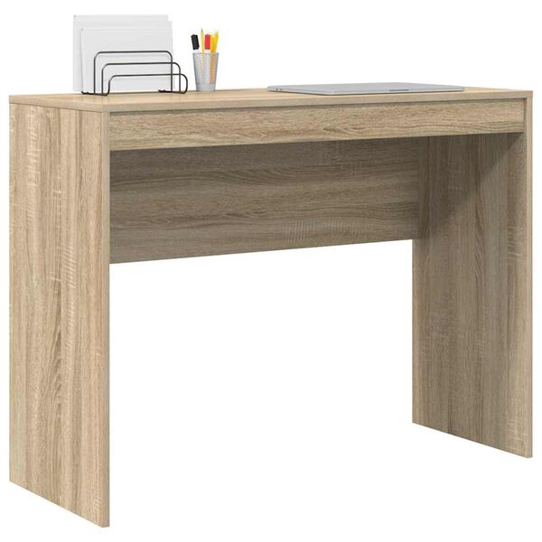 vidaXL Bureau Ch&ecirc;ne Sonoma 100 x 40 x 76 cm