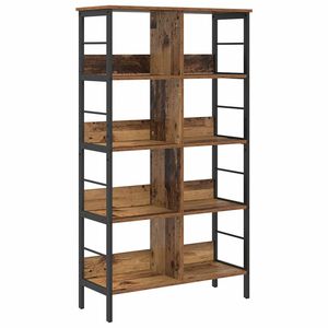 vidaXL &Eacute;tag&egrave;re 8 niveaux 82 x 32 x 144,5 cm Bois d'ing&eacute;nierie