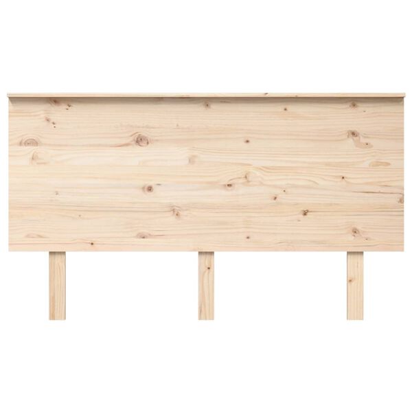 vidaXL T&ecirc;te de lit 144x6x82,5 cm Bois massif de pin