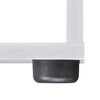 vidaXL Biblioth&egrave;que/&eacute;tag&egrave;re 142 cm Blanc