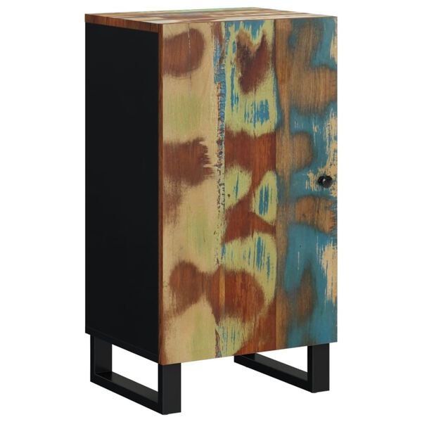 vidaXL Buffet avec porte 40x31x75 cm bois massif de récupération