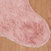 vidaXL Tapis en Fourrure Synth&eacute;tique de Lapin Olite Rose 80 x 120 cm