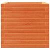 vidaXL Jardini&egrave;re cire marron 50x50x46 cm bois de pin massif