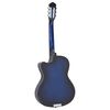 vidaXL Jeu de guitare 12pcs occidental avec égaliseur et 6 cordes Bleu