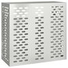 vidaXL Housse de climatiseur Argent 110 x 50 x 105 cm Acier galvanis&eacute;