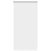 vidaXL Store enrouleur occultant 44,4 x 100 cm, largeur du tissu 40 cm, blanc