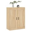 vidaXL Armoire murale ch&ecirc;ne sonoma 69,5x34x90 cm bois d'ing&eacute;nierie