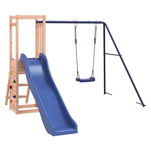 vidaXL Aire de jeux d'ext&eacute;rieur bois massif de douglas