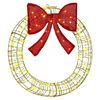 vidaXL Couronne 60 LED Blanc chaud 76 x 76 x 8 cm PET