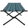vidaXL Lit de camping pliant 2 pcs Foret 210 x 80 x 46 cm Tissu Oxford