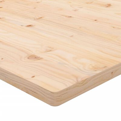 vidaXL Dessus de bureau 100x50x2,5 cm bois massif de pin