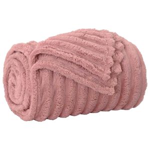 vidaXL plaid Rose 150 x 130 cm 0.45 kg Polaire