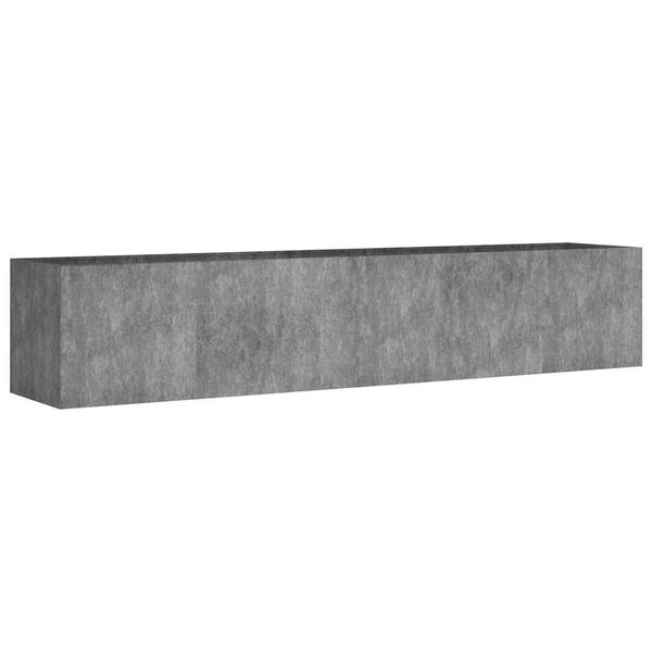 vidaXL Lit sur&eacute;lev&eacute; de jardin 200x40x40 cm acier corten