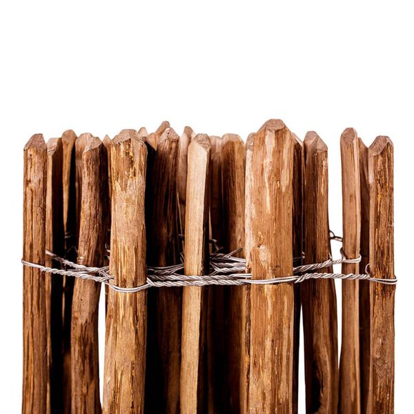 vidaXL Cl&ocirc;ture &agrave; piquets Bois de noisetier 120x250 cm