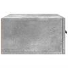 vidaXL Tables de chevet murales 2 pcs gris b&eacute;ton 35x35x20 cm