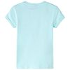T-shirt pour enfants aqua clair 140