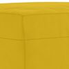 vidaXL Ensemble de canap&eacute;s 4 pcs avec coussins jaune velours