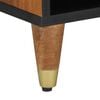 vidaXL Meuble TV Marron miel 80 x 33 x 46 cm Bois de mangue massif