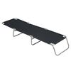 Bo-Camp Chaise longue de camping Gris