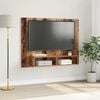 vidaXL Ensemble meuble TV Montage mural Bois Ancien 120 x 23,5 x 90 cm