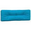 vidaXL Coussins de palette lot de 7 bleu tissu