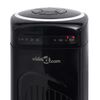 vidaXL Ventilateur tour avec t&eacute;l&eacute;commande et minuterie &Phi;24x80 cm Noir