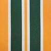 vidaXL Auvent Vert et jaune 300 x 250 x 165 cm Polyester et Aluminium