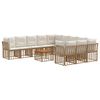 vidaXL Ensemble de canap&eacute;s d'ext&eacute;rieur 12 pc 11 place