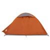 vidaXL Tente de camping &agrave; d&ocirc;me 2 personnes orange imperm&eacute;able