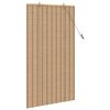 vidaXL Store enrouleur avec des rideaux Nature 90 x 160 cm Bambou