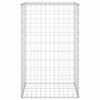 vidaXL Mur en gabion avec couvercles Acier galvanis&eacute; 60x50x100 cm