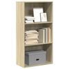 vidaXL Biblioth&egrave;que ch&ecirc;ne sonoma 60x30x114 cm bois d'ing&eacute;nierie