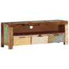 vidaXL Meuble TV 110x30x40 cm Bois de r&eacute;cup&eacute;ration massif
