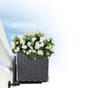 LECHUZA Jardini&egrave;re BALCONERA Cottage 80 ALL-IN-ONE Granit