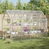 vidaXL Couverture v&eacute;g&eacute;tale avec &oelig;illets 3x6 m PVC
