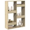 vidaXL Cloison de s&eacute;paration ch&ecirc;ne sonoma 100x33x135cm bois ing&eacute;nierie