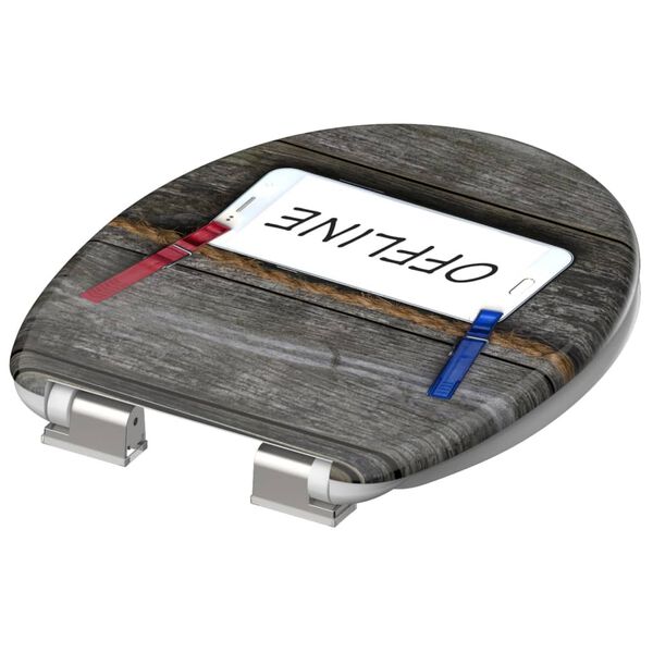 SCH&Uuml;TTE Si&egrave;ge de toilette avec fermeture en douceur OFFLINE