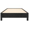vidaXL Cadre de lit sans matelas noir 90x200 cm velours
