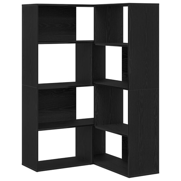 vidaXL Armoire 2 pcs Ch&ecirc;ne noir 85 x 85 x 140 cm Bois d'ing&eacute;nierie