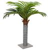 vidaXL Palmier artificiel 6 feuilles 100 cm vert