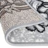 vidaXL Tapis BCF Gris 100x500 cm