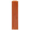 vidaXL Cache-radiateur cire marron 169x19x84 cm bois massif de pin