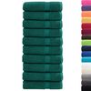 vidaXL Serviettes de douche de qualit&eacute; sup&eacute;rieure SOLUND 10 pcs vert