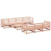 vidaXL Salon de jardin 8 pcs bois massif sapin de douglas
